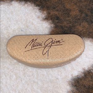 maui jim woven sunglasses case